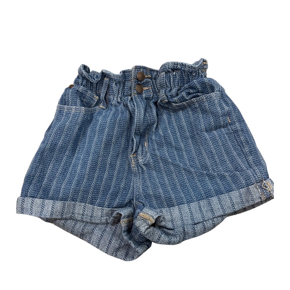 Nature Denim High Waisted Shorts Women’s Size Small 100 Percent Cotton EUC